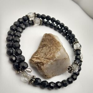 Victorian wrap beaded bracelet